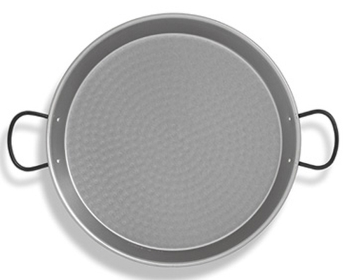 Traditional-Polished-and-Dimpled-Steel-Paella-Pan-2